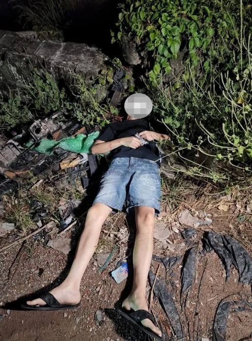 在柬埔寨的臺籍張姓通緝犯。警方提供