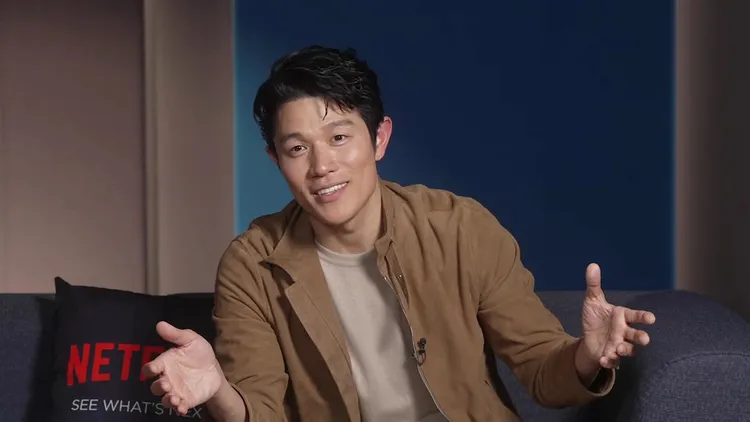 鈴木亮平喊話想跟台灣演員、導演、製片合作。Netflix提供