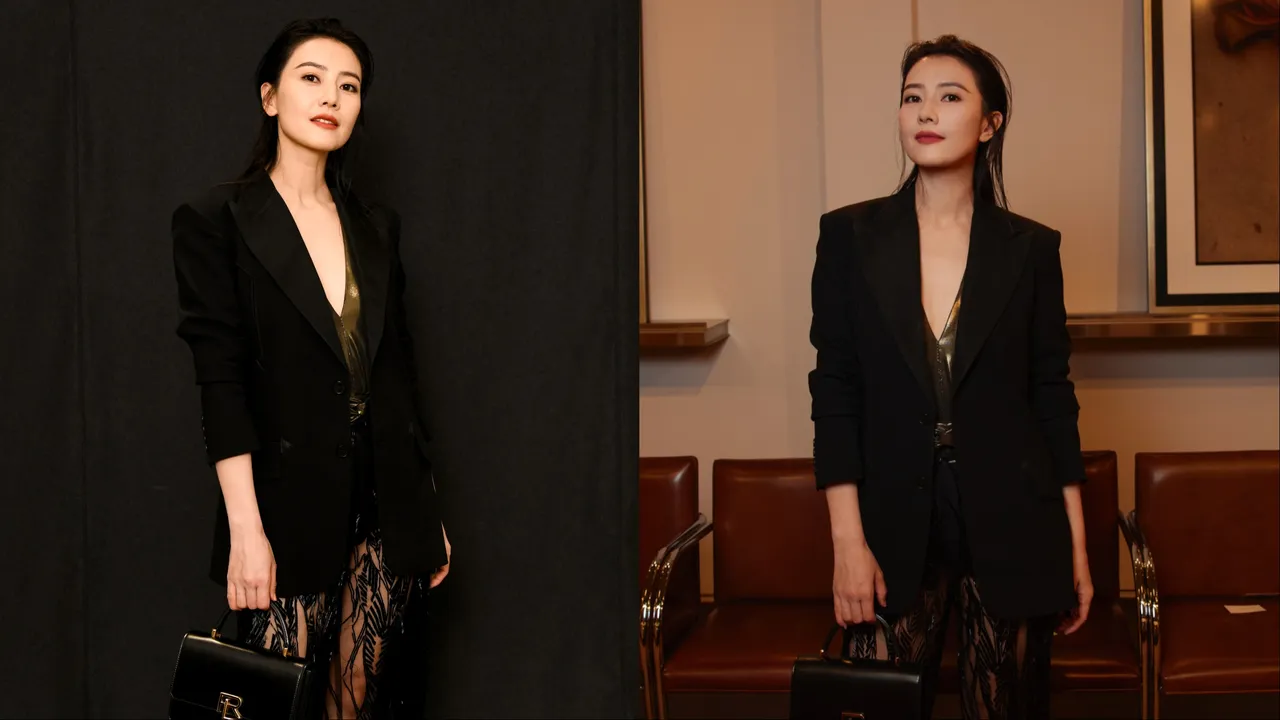 高圓圓出席RALPH LAUREN 2024秋冬女裝大秀。品牌提供