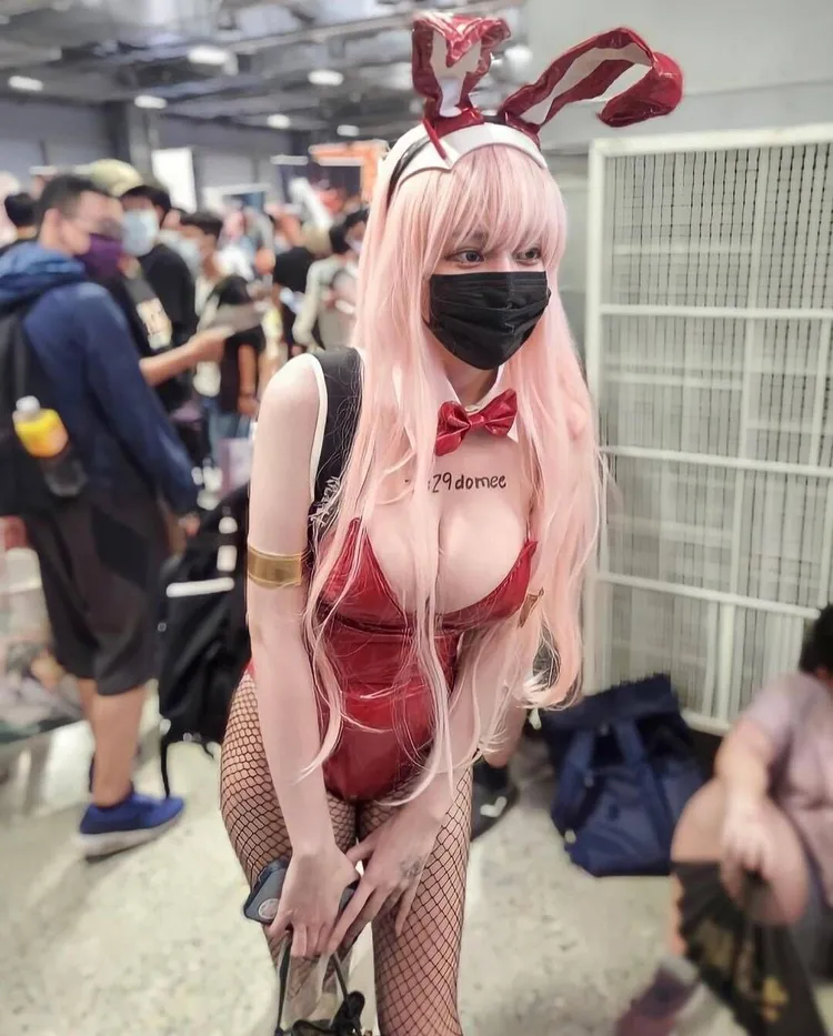 阿乃身材火辣。翻攝麻姬兔IG