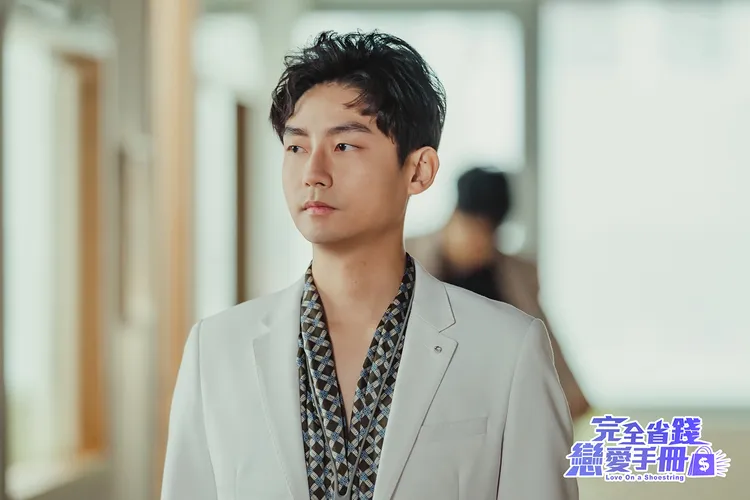 林鶴軒為詮釋花美男Michael趙，幻想自己是韓劇男主角丁海寅。TVBS提供