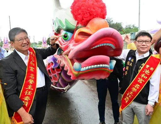 竹縣龍舟賽6/10登場 楊文科點睛祈福