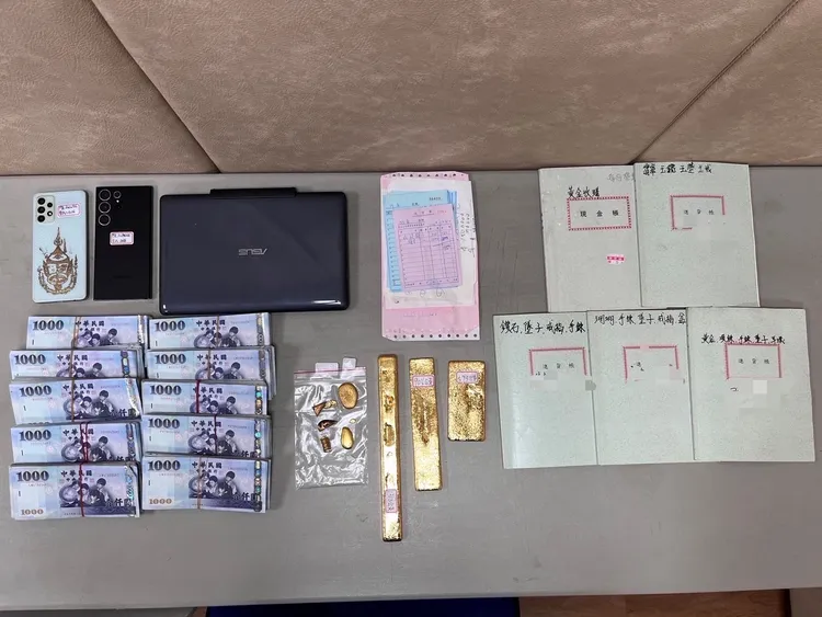 警方查獲相關證物。警方提供