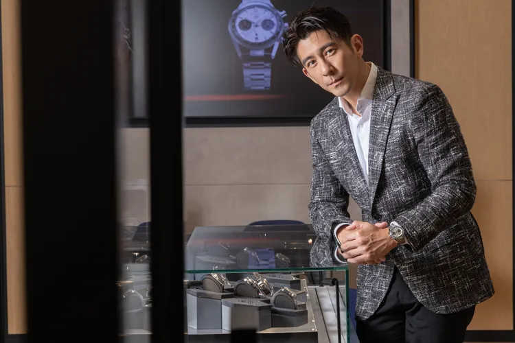 修杰楷今出席泰格豪雅板橋大遠百專賣店開幕。品牌提供