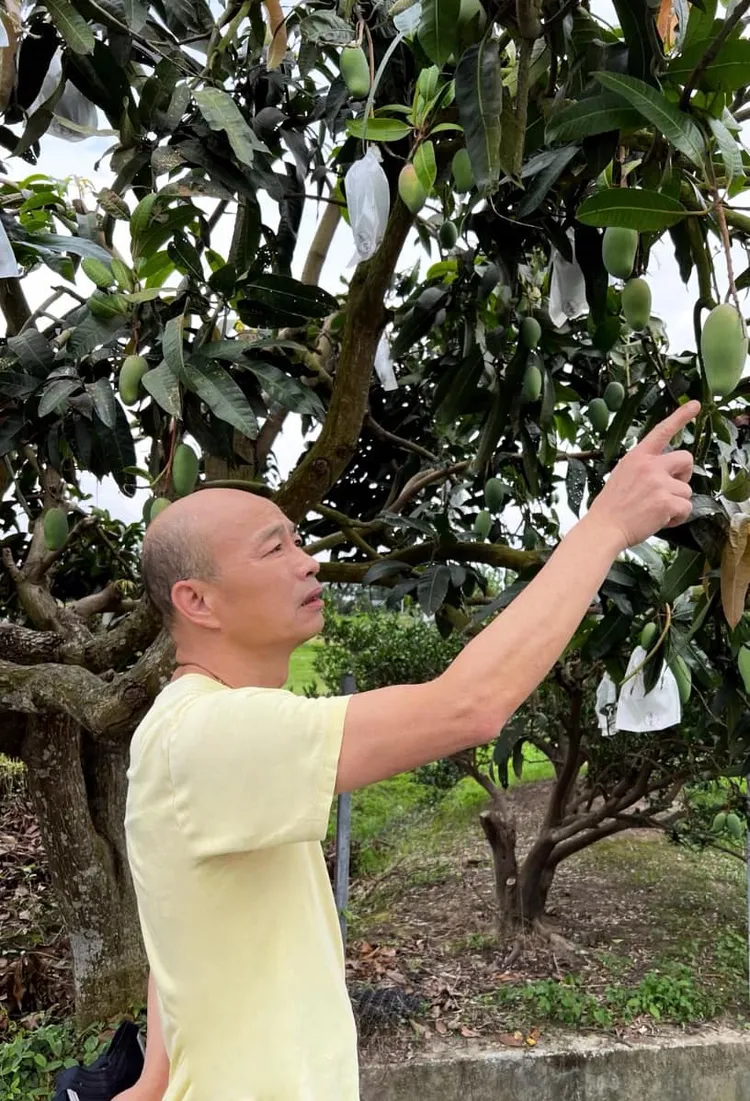 韓國瑜43字洩心聲，吸引7.5萬人按爆。韓國瑜臉書