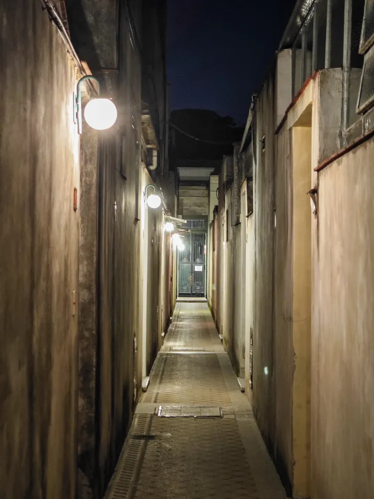 Gabriel與Carolina執教的探戈教室，隱身在一條長巷尾端的老房子內。田欣雲攝