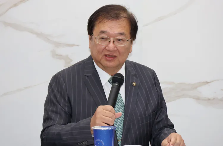 新任衛生福利部長邱泰源。攝影莊宗達攝