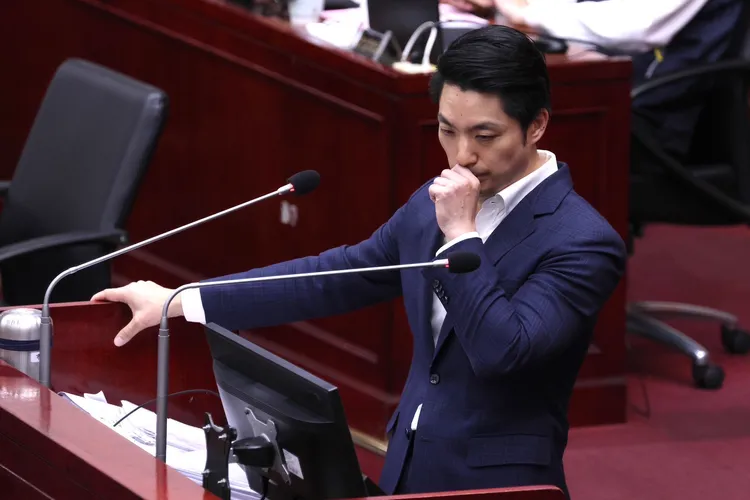 台北市長蔣萬安表示，這樣的表達外界自有公評。記者彭欣偉攝