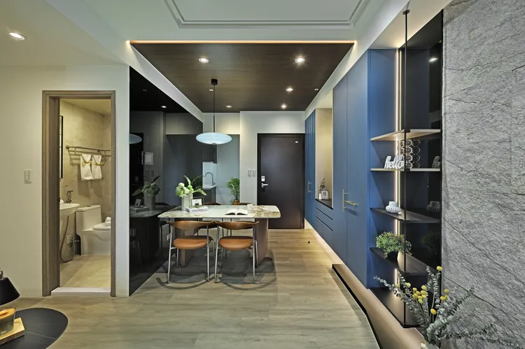 建案建材配置高檔，以適當規模社區打造均質住家。安庭建設提供