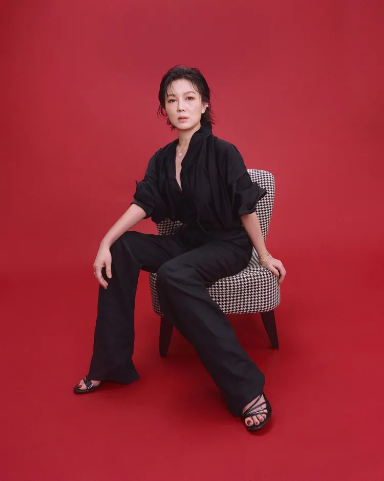 苗可麗把握與父母相聚時刻。WAZAIII提供