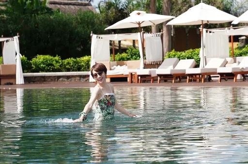 在天堂原型「模里西斯」享受 Club Med 奢華假期  Lulu 黃路梓茵越洋慶生