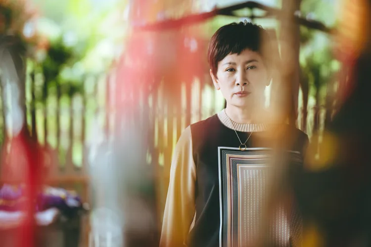 陳亞蘭嘆當媽媽真的很堅強。LINE TV提供