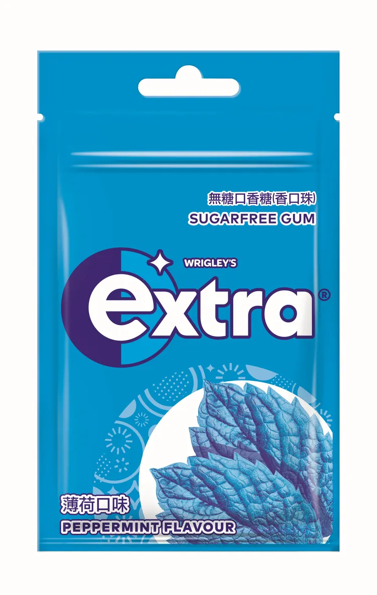 extra®無糖口香糖全新包裝登場。業者提供