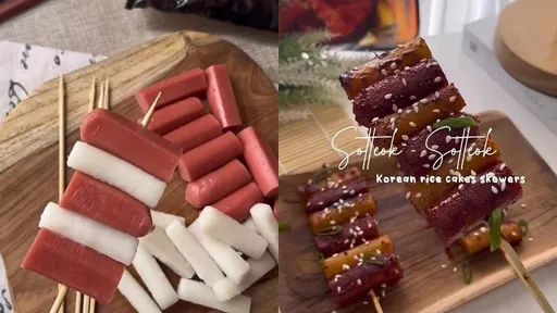 超韓!在家自製韓國國民小吃 年糕串熱狗上桌超方便