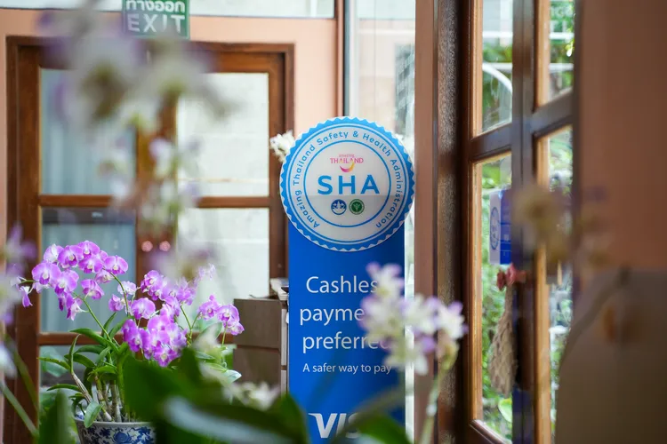 Divana Spa獲頒SHA認證，落實防疫工作。田欣雲攝