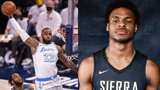 詹皇父子可望連線圓夢!傳湖人有意用二輪籤延攬 本人回應了