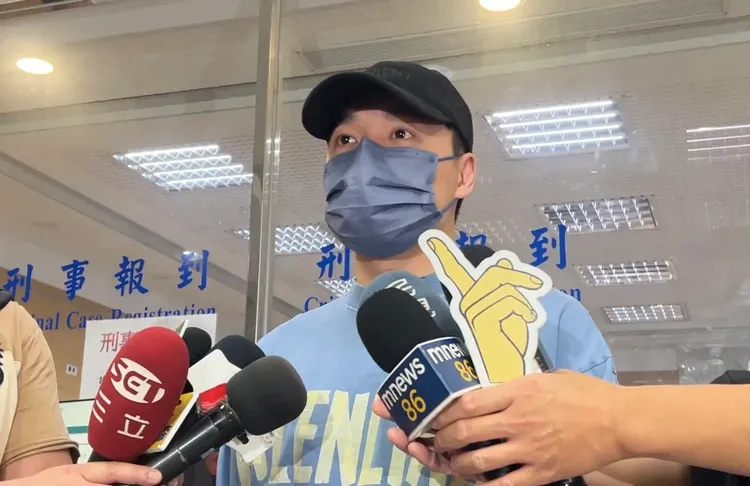 Toyz庭訊後受訪。陳彩玲攝