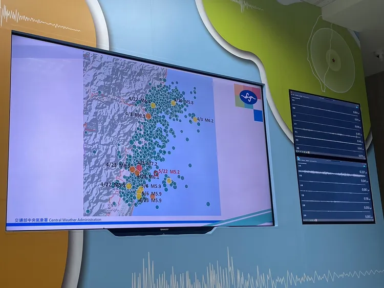 403強震規模高達7.2，未來仍不排除3個月到6個月內再有餘震。記者林則澄攝