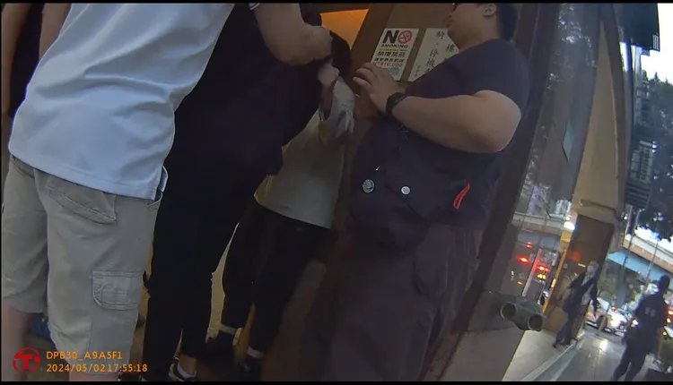 未成年車手遭逮。警方提供