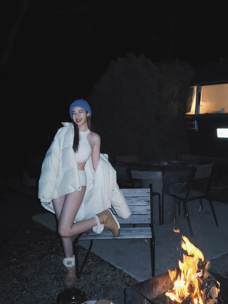 陳天仁不吝展現姣好身材。