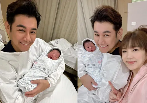 陳熙鋒喜迎二寶「龍龍」! 「超強父子臉」老婆認證:基因太強