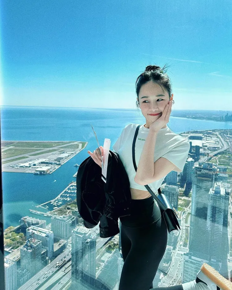 千千日前遊學加拿大，在IG上分享多倫多必去的景點。翻攝《khshu_》的IG