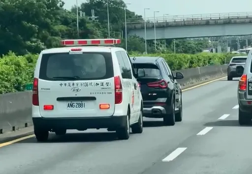 台中榮總救護車苗栗接早產兒返院 國道疑遭擋車!警方要查了