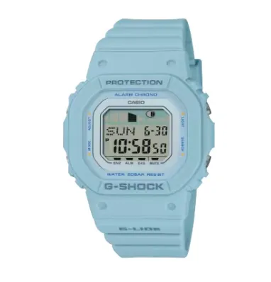 CASIO的GLX-S5600-2是為衝浪者設計。翻攝CASIO官網