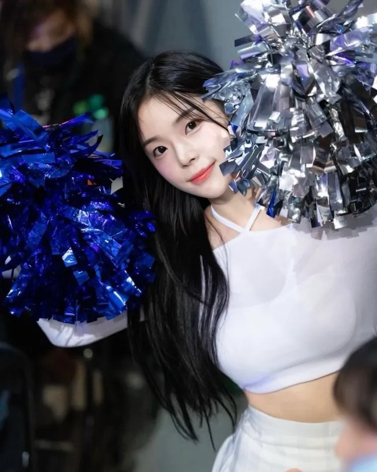 趙娟週自高中就加入啦啦隊，擁有6年應援豐富經驗。桃園璞園領航猿籃球隊提供