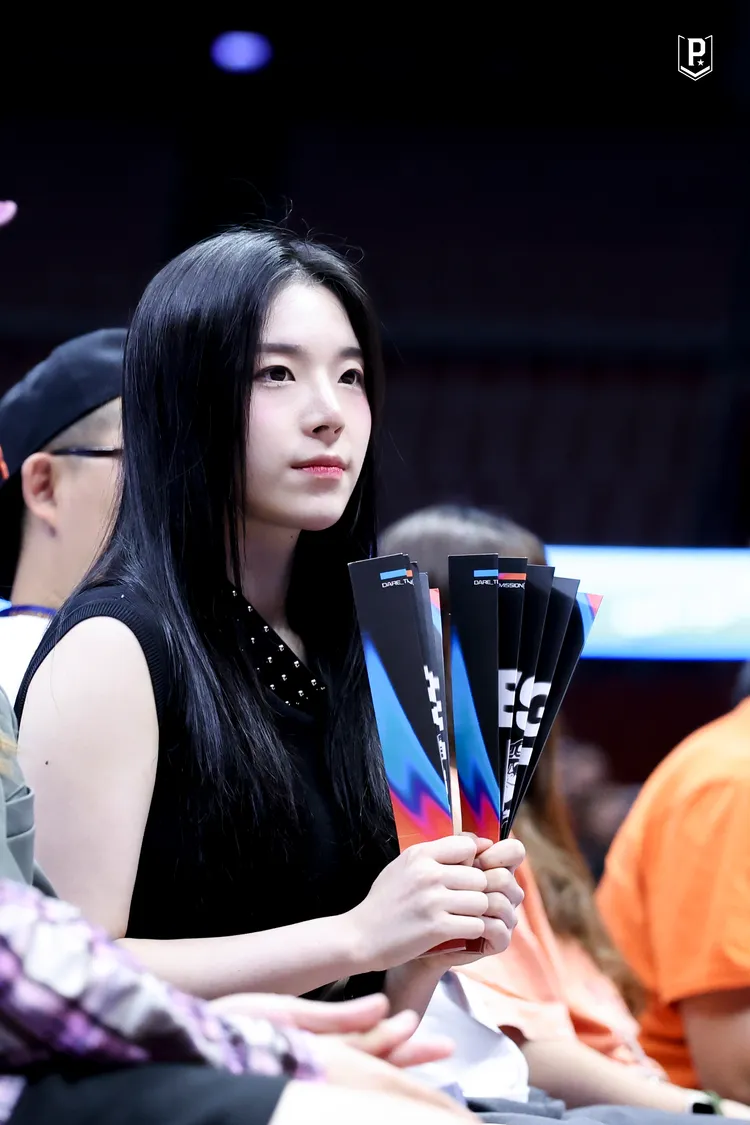 昨趙娟週特地到領航猿主場一同觀賽應援。桃園璞園領航猿籃球隊提供