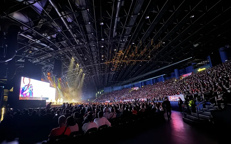 李翊君演唱會，台下5千多個位子座無虛席。艾迪昇傳播提供