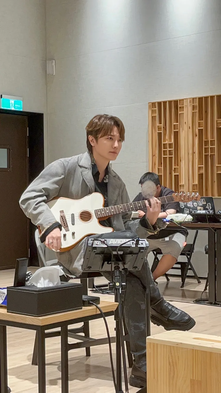 阿沁積極瘦身備戰演唱會。晴空未來提供