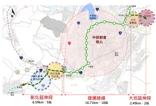 中捷綠線2年虧17億!延伸案核定百日無動靜 市府:年中送審還同步這些事