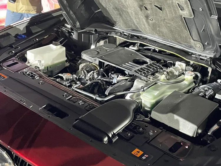 Mazda CX-90動力採e-SKYACTIV-G 3.3L直列六缸渦輪增壓引擎搭配48V輕油電技術，具備345ps馬力 / 51kgm扭力的動力輸出。林浩昇攝