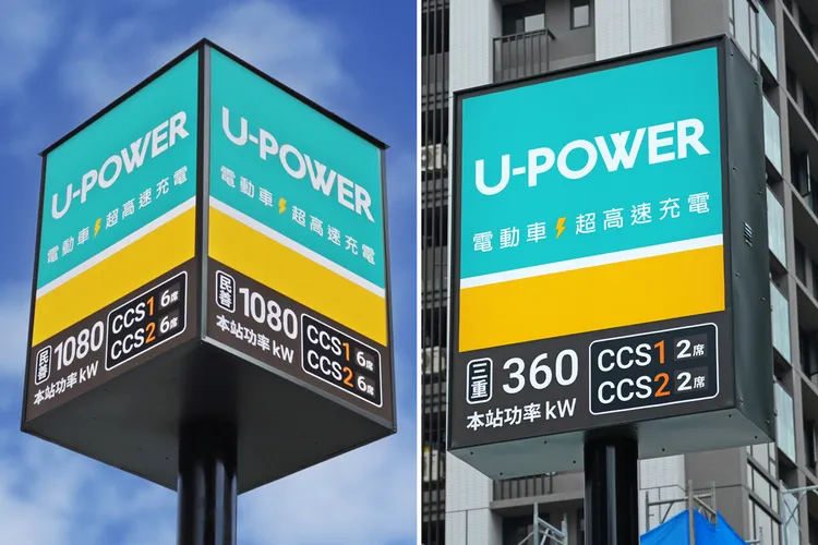 U-POWER新增雙北5站包含臺北內湖民善站、臺北仁愛金山南站、臺北文山木柵站、新北三重興德站以及新北汐止大同站。業者提供