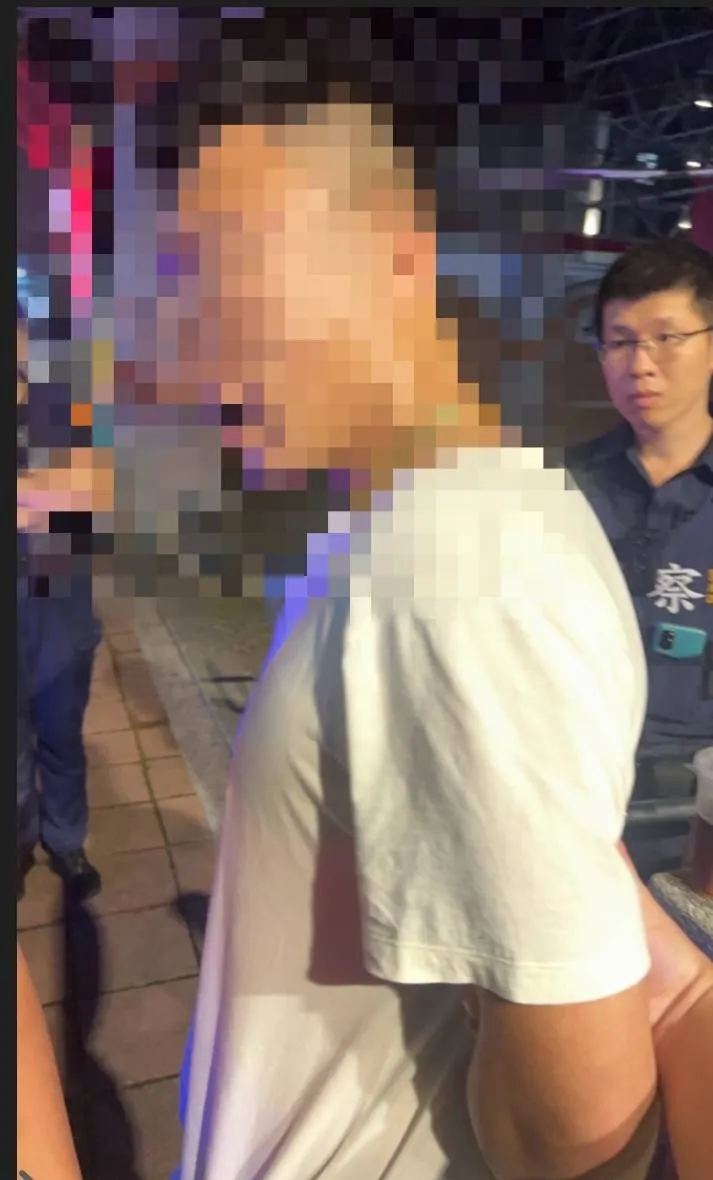 開槍的男子。警方提供