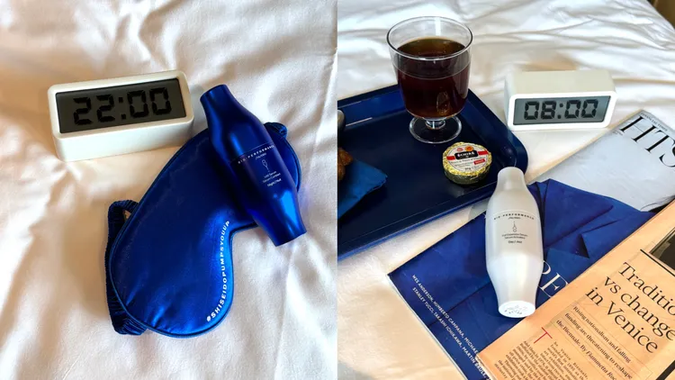 資生堂百優日夜分子玻尿酸精華，1組／9200元。張家玲攝