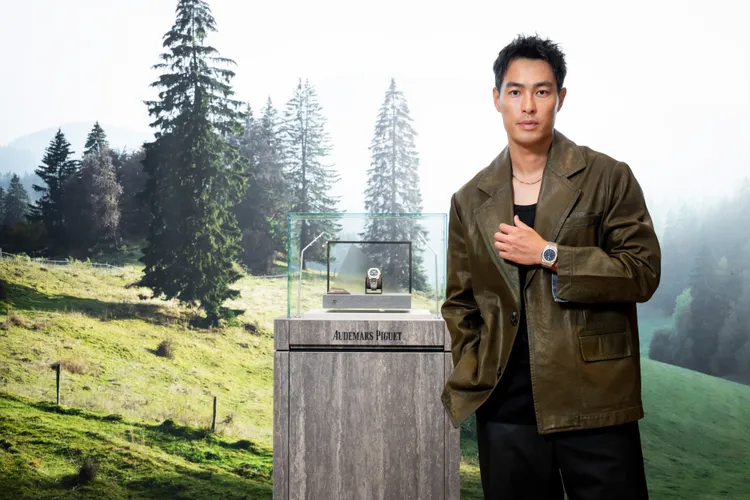 楊祐寧今出席AP錶微風信義期間限定店開幕。品牌提供