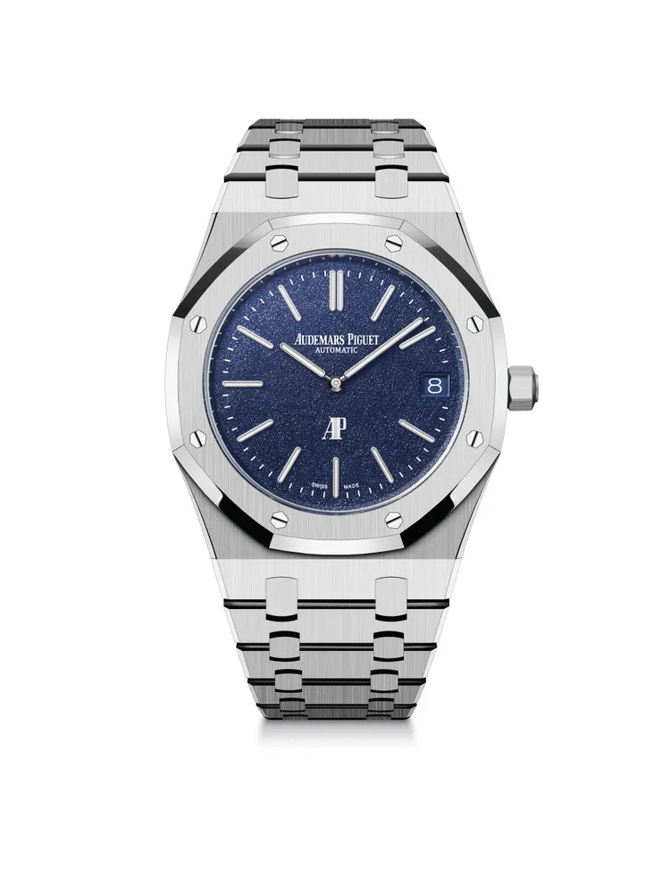 Royal Oak皇家橡樹系列「Jumbo」超薄腕錶 / 39 毫米，260萬7000元。品牌提供