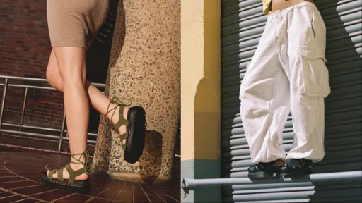 马汀夏季在清爽中吹起极简风　高颜值绑带凉鞋鞋鞋柜必收