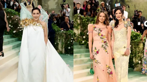 Met Gala｜Cindy Chao戴自家珠寶走紅毯　媒體大亨梅鐸前妻也來了