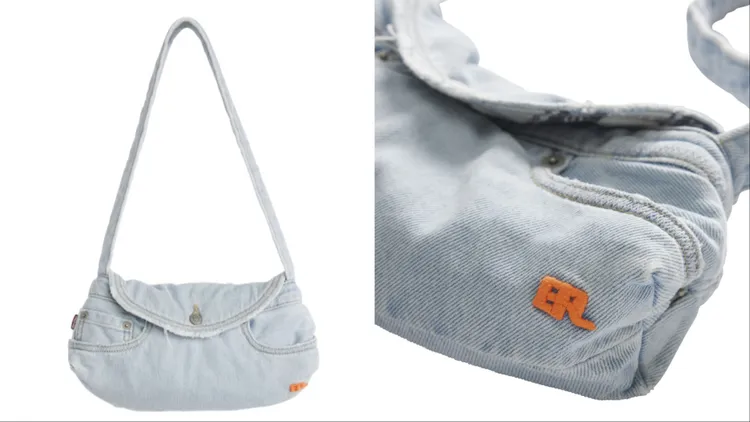 Levi’s® X ERL丹寧肩背包，9900元。品牌提供