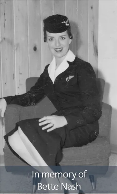 納許年輕時加入航空業。