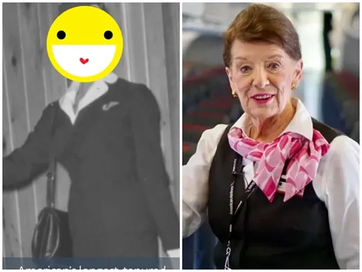 全球最資深空姐過世 年輕無修圖照曝光