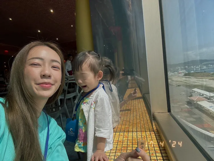 母女去一場旅行後關係改善不少。陳天仁提供