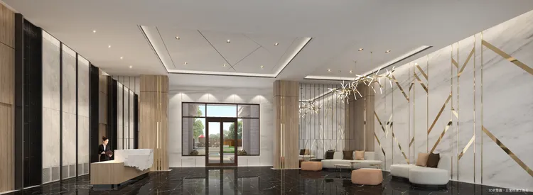 「傳佳.緻」大廳示意圖。