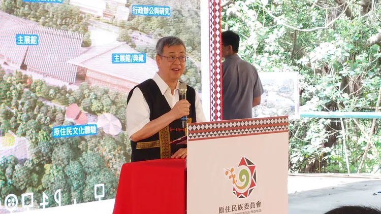 行政院陳建仁院長6日前往高雄市澄清湖園區視察，宣布核定原博館第1期新建經費58.58億元。凃建豐攝
