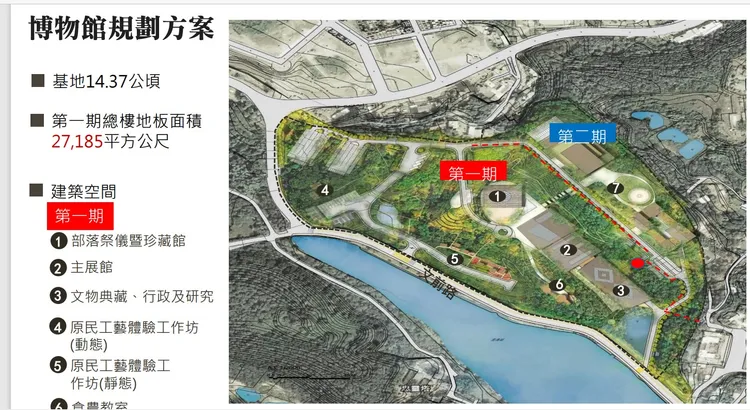 原博館規劃方案。原民會提供