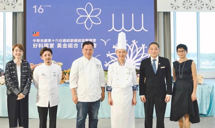 福爾摩沙遊艇酒店行政總主廚陳有華、總監楊福強率領多位米其林主廚及美食顧問團隊。福爾摩沙遊艇酒店提供