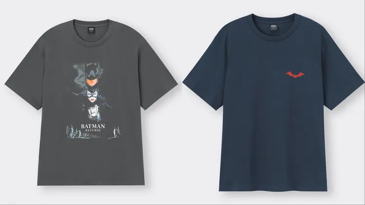 男裝印花T恤，各490元。品牌提供